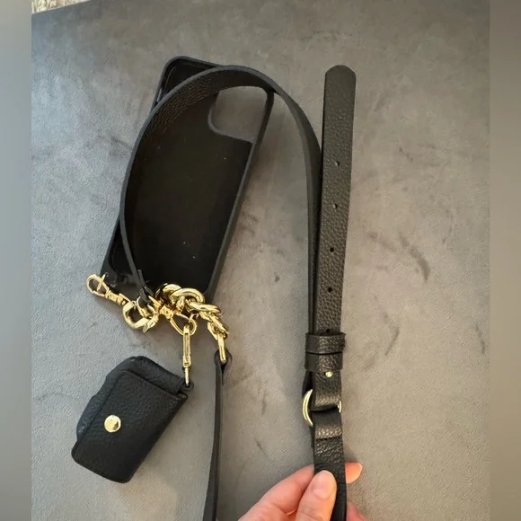 Bandolier Black and Gold Phone Case with Classic Elegance - Picture 4 of 4